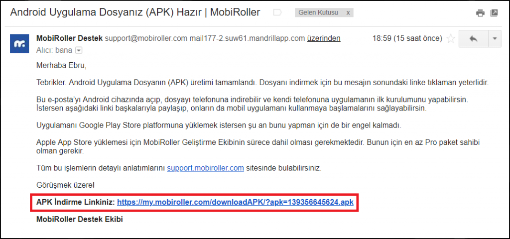 APK Hazır Maili Google Play Store'daki uygulama nasıl güncellenir