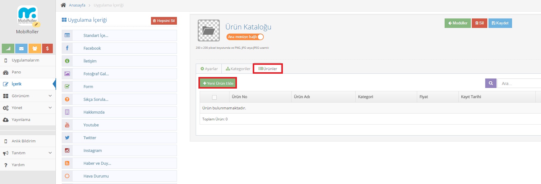 urun6 - Mobiroller Knowledge Base