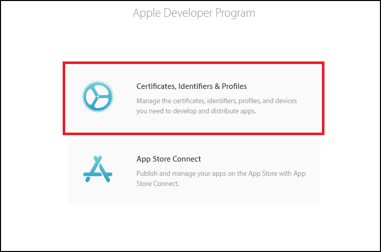 Certificates identifiers profiles apple developer для чего нужны