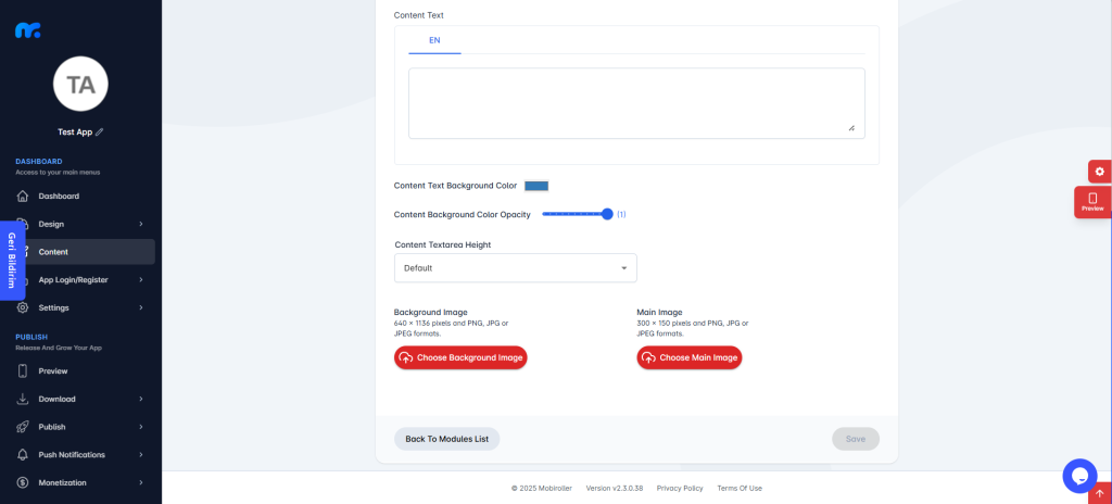 Step 3: Customize Your Designed App - Mobiroller Knowledge Base