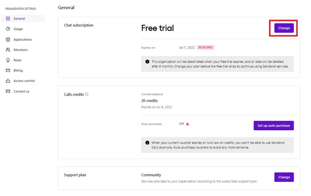 Sendbird - Mobiroller Knowledge Base