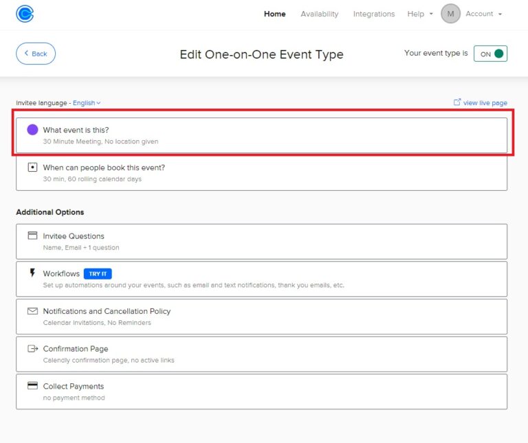 Appointment Module / Reservation (Calendly) - Mobiroller Knowledge Base