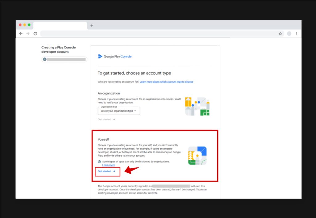How to Create an Individual Developer Account? - Mobiroller Knowledge Base