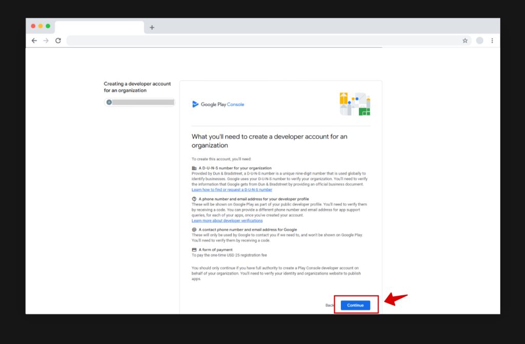How to Create an Corporate Developer Account? - Mobiroller Knowledge Base